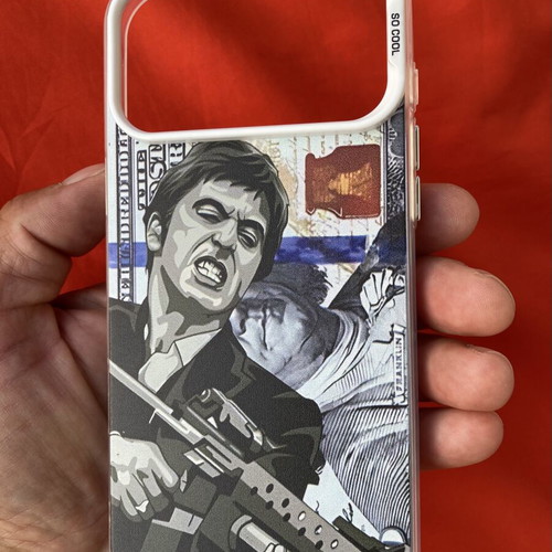 IPhone 17 Pro Max Silicone Case Scarface Tony Montana Al Pacino New