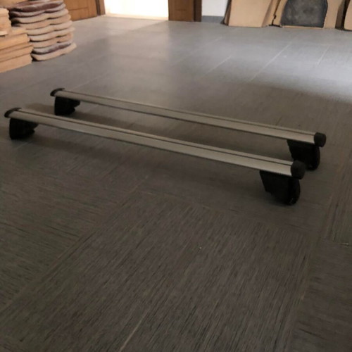 Audi aluminum roof bars genuine, like new, 1.10 cm