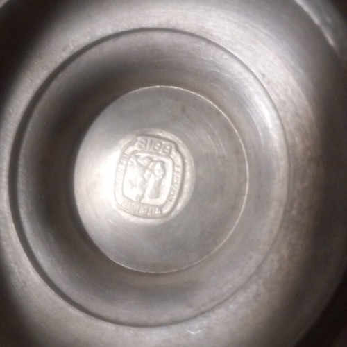 Swiss tin pitcher used, 500 ml, AG SIGG