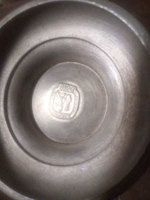 Swiss tin pitcher used, 500 ml, AG SIGG
