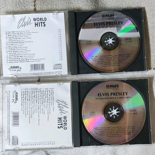 Elvis World Hits CD used, volumes 4-5