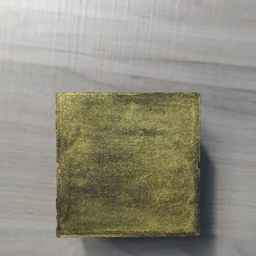Skyrim Dwemer Cube 3D printed hand-painted, 7.5 cm