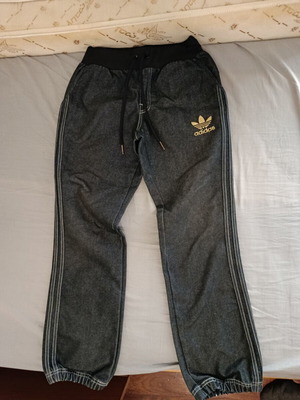 Adidas black men's pants like new, size S