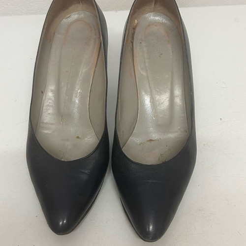 Haralas leather pumps blue used, size 37.5