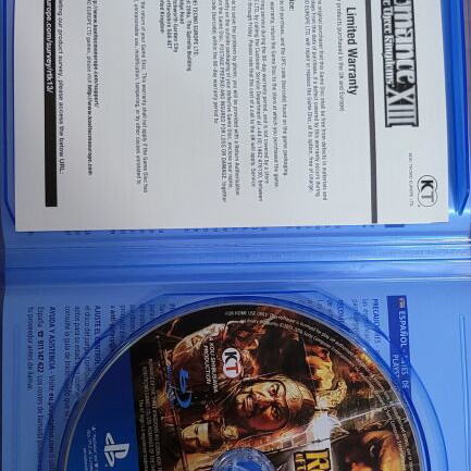 Romance of the Three Kingdoms XIII PS4 game, European version