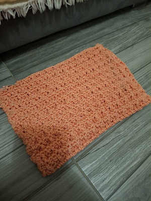 Handmade Clutch Bag salmon color new