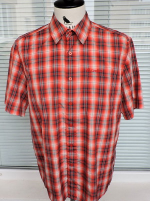 Odlo Men's Check Outdoor Shirt M/L like new, premium hiking