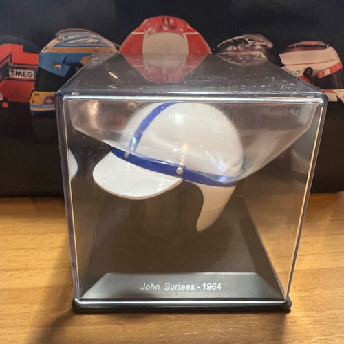John Surtees 1964 helmet new from Ferrari collection