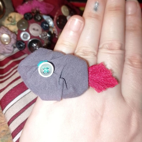 Handmade Fish Ring new