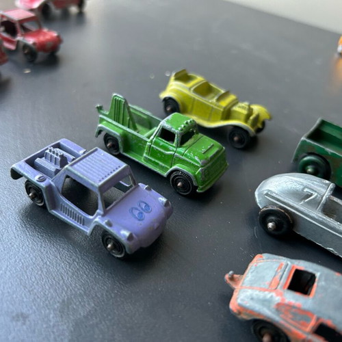 Tootsie Toys and Midgetoys toy cars used, old, iron made in USA