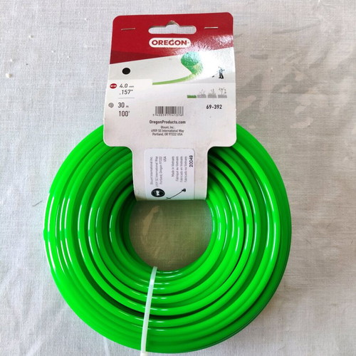 Oregon green round trimmer line 4.0 mm x 30 meters new