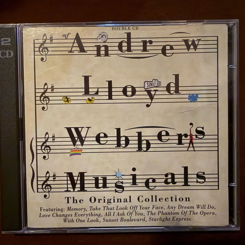 Andrew Lloyd Webber's Musicals The Original Collection double CD near mint