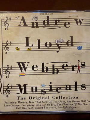 Andrew Lloyd Webber's Musicals The Original Collection double CD near mint