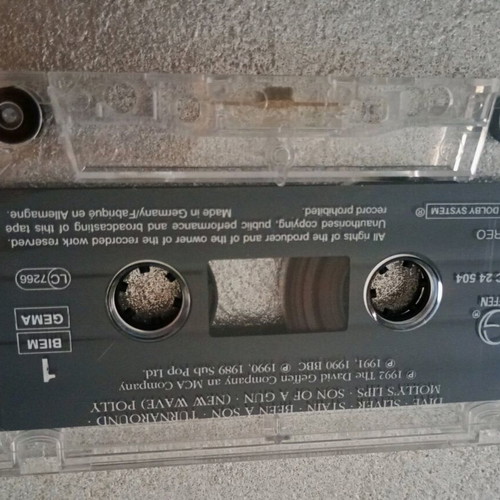 Nirvana Incestiside cassette tape used, rare rock album