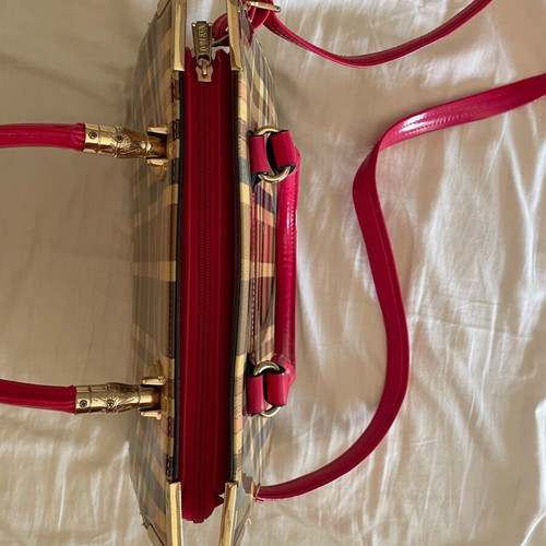 Tom and Eva handbag like new, pink multicolor
