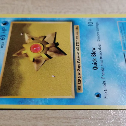 Pokémon Staryu Evolutions 2016 card new