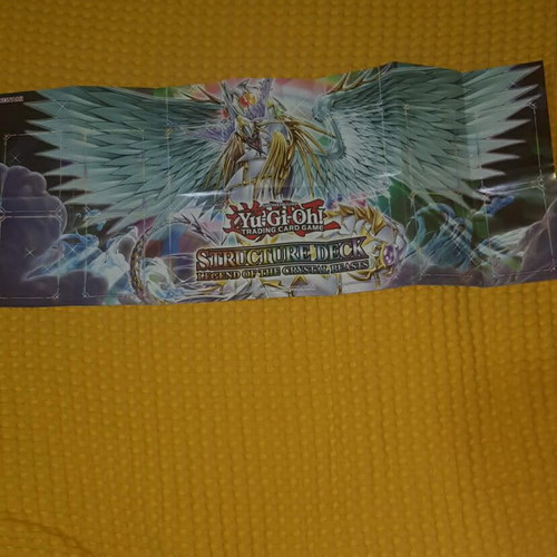 Yu-Gi-Oh! Playmat Structure Deck Legend of the Crystal Beasts like new