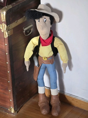 Lucky Luke plush doll used, collectible, vintage