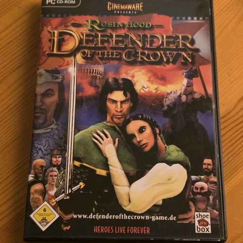 Robin Hood: Defender of the Crown PC game used, German edition