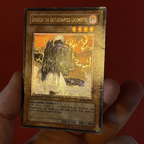 Dekoichi the Battlechanted Locomotive ultimate rare Yu-Gi-Oh! card used