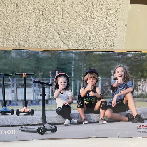 Byox Lamborghini tricycle scooter new gray