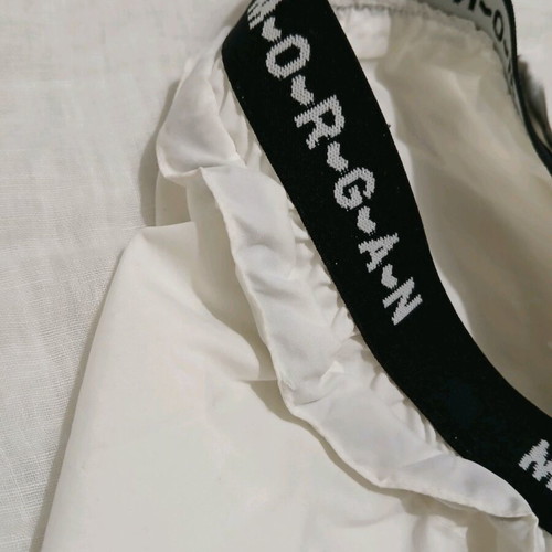 Morgan sports skirt new black and white with elastic waistband