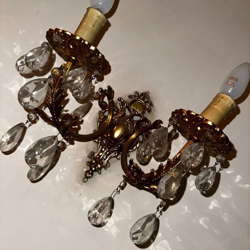 Vintage wall and ceiling lights used