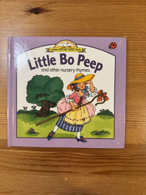 Little Bo Peep and Other Nursery Rhymes English book like new