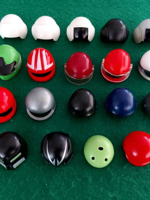 Playmobil каски употребявани, различни части