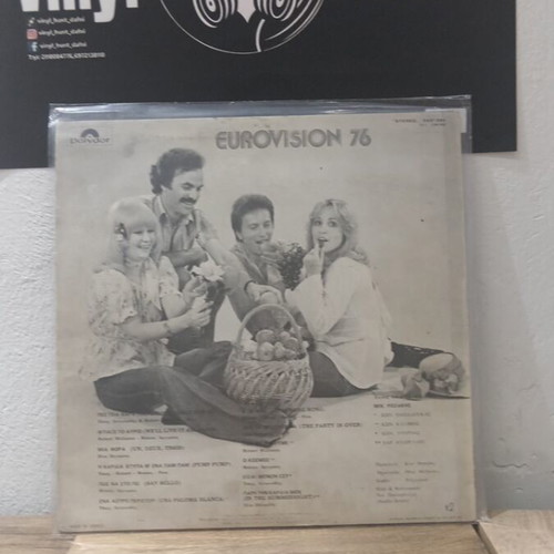 Eurovision 76 record used, pop genre