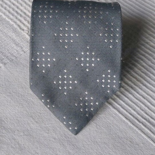 Gianfranco Ferre tie with pattern, grey, like new