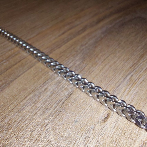 Night Out Bundle with Blue Watch and Two Stainless Steel Chains