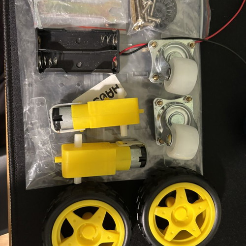 Differential Drive Chassis compatible with Arduino DIY kit new