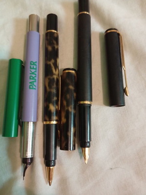 Σετ vintage στυλό Parker Rialto και Vector σαν καινούργιο