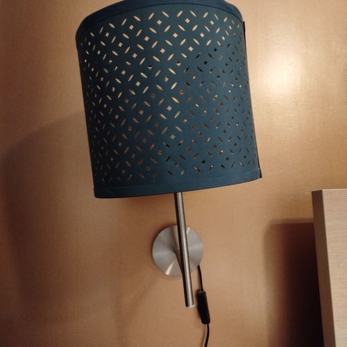 IKEA Nymo wall light black and gold, like new, set of 2