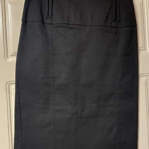 Atmosphere Black Pencil Skirt Size 12/40 Like New