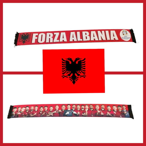 Collectible scarf of Albania national team new