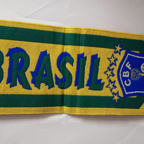 Brazil scarf acrylic single-sided new collectible