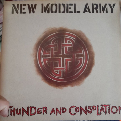 New Model Army Thunder and Consolation vinyl like new, rock