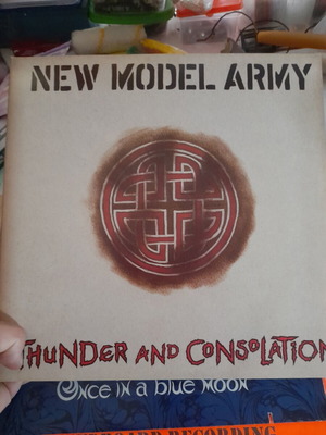 New Model Army Thunder and Consolation vinyl like new, rock