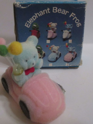 Fluffy toy miniature from Elephant Bear Frog series used