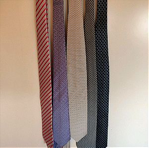 5 γραβάτες γραφείου σε πολύ καλή κατάσταση