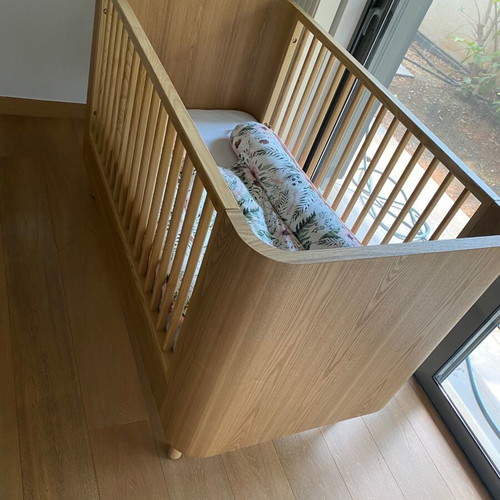 Lingea Kids Yume Convertible Baby Cot like new, 140x70 cm