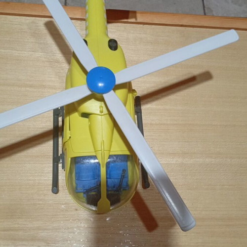 Playmobil EKAB Helicopter like new, missing some parts