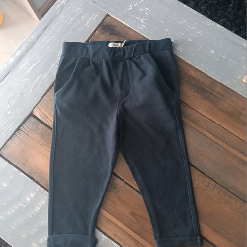 Sfera baby boy dress up pants like new, size 86-92 cm, navy blue