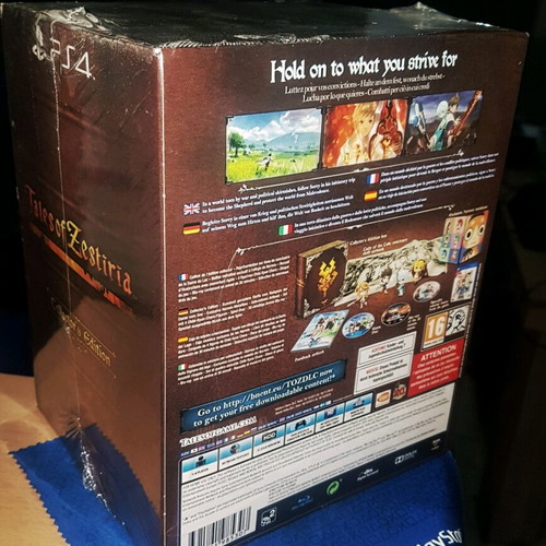 Tales of Zestiria Collector's Edition PS4 new, sealed