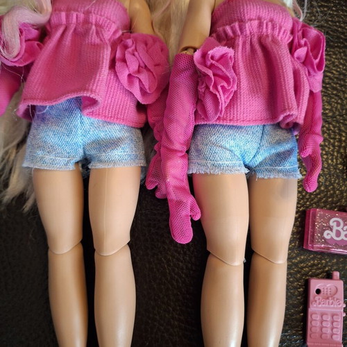 Barbie Malibu Dream Besties set of two like new with accessories
