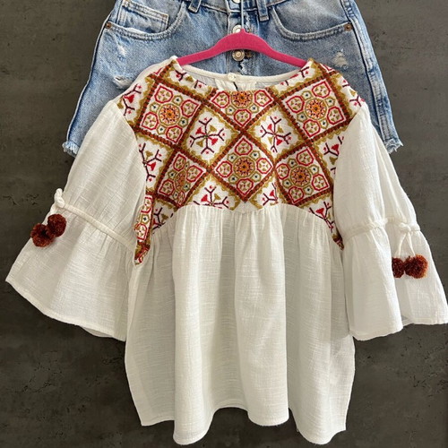 Zara girls' set for ages 8-9, like new, multicolored