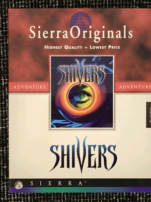 Shivers PC Game 1995 σαν καινούργιο, adventure