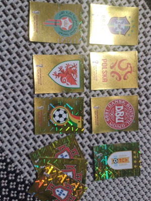 Special Panini Qatar 2022 stickers like new, pack of 19